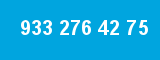933 276 42 75 933 276 42 75